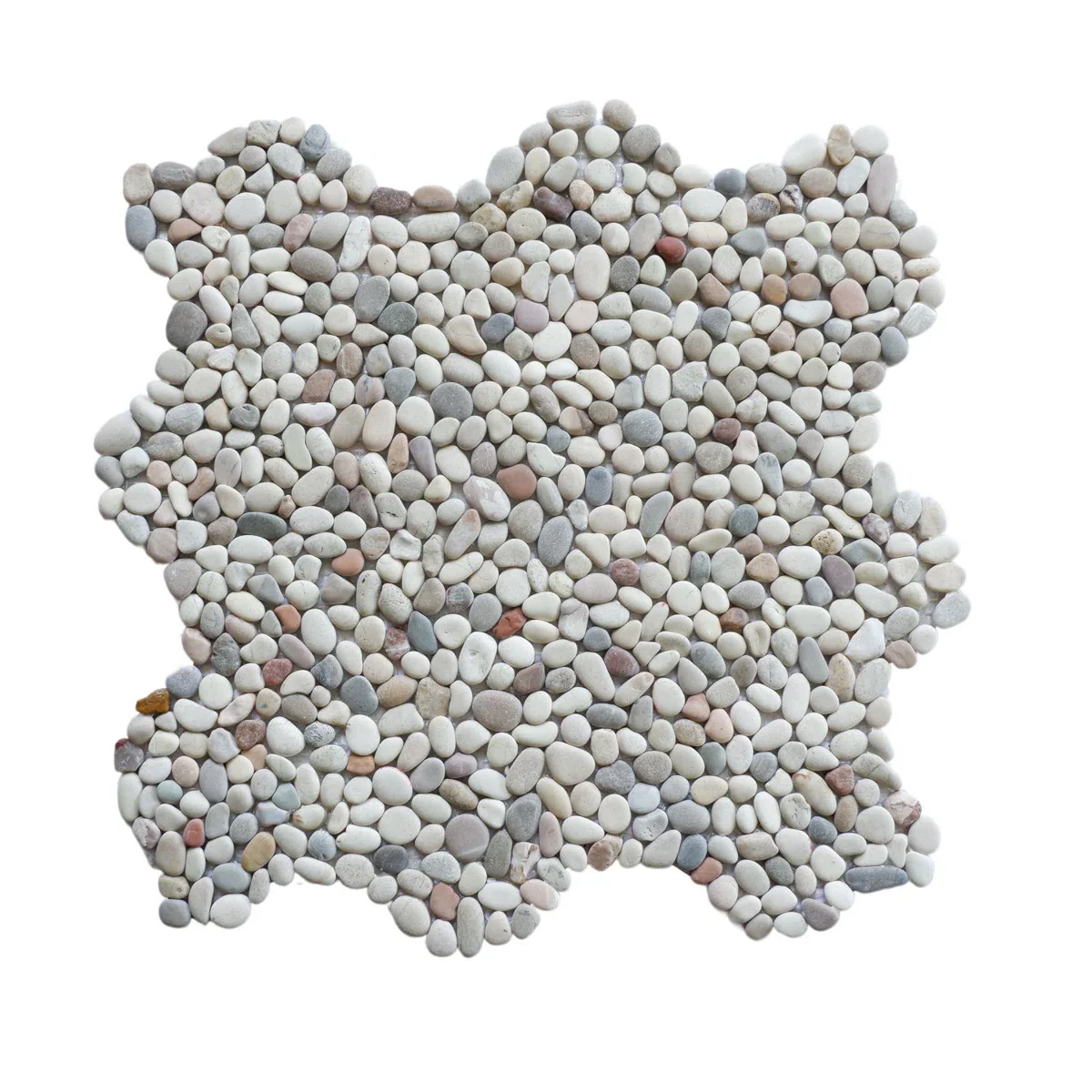 Oregon Natural Stone Pebbles Mosaic Wall & Floor Tile.