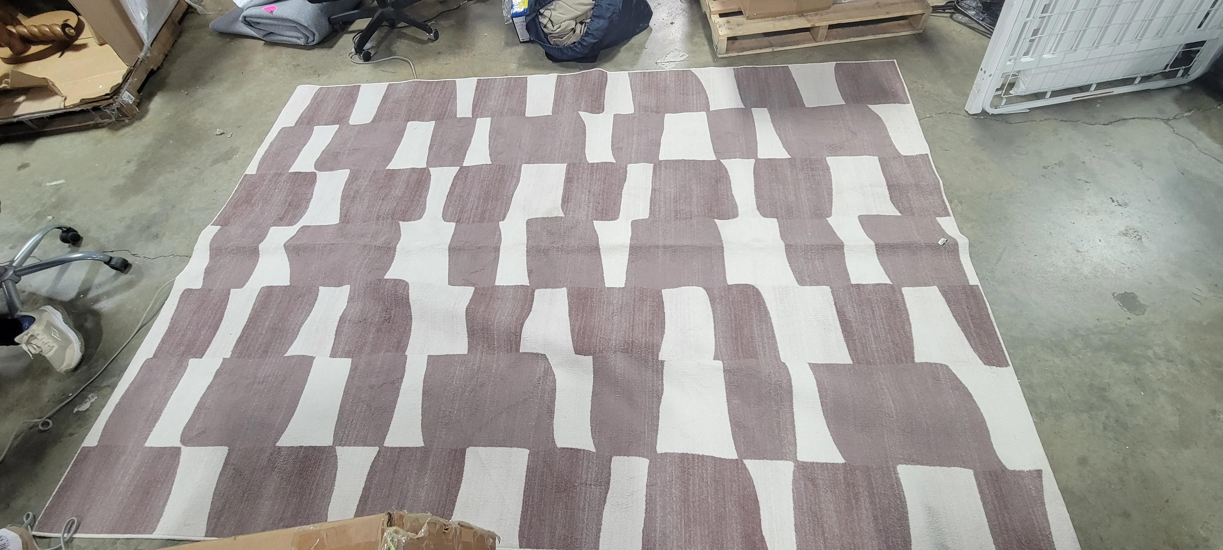 Organic Shapes Area Rug - 7' x 10' - Image 6