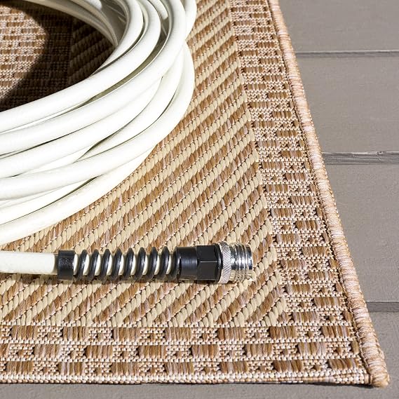 Courtyard Collection - Coastal Design, Dark Beige 5'x7' - Image 4