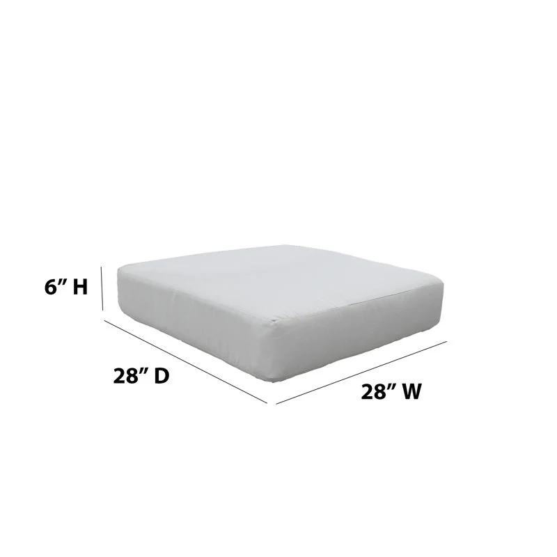 Outdoor Armless Sectional Sofa Chair Cushion Slipcovers - Image 3