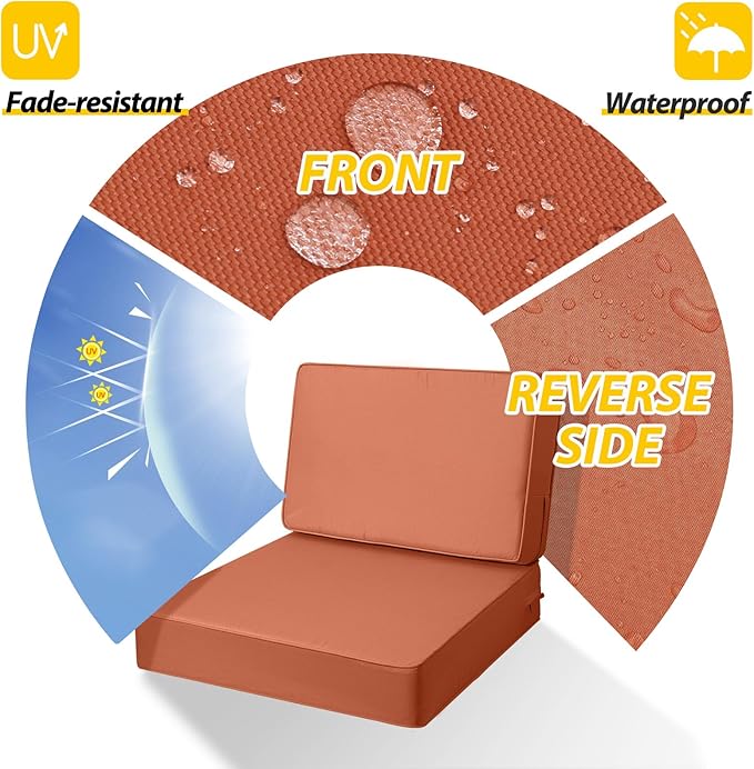 Outdoor Deep Seat Cushions - Image 5