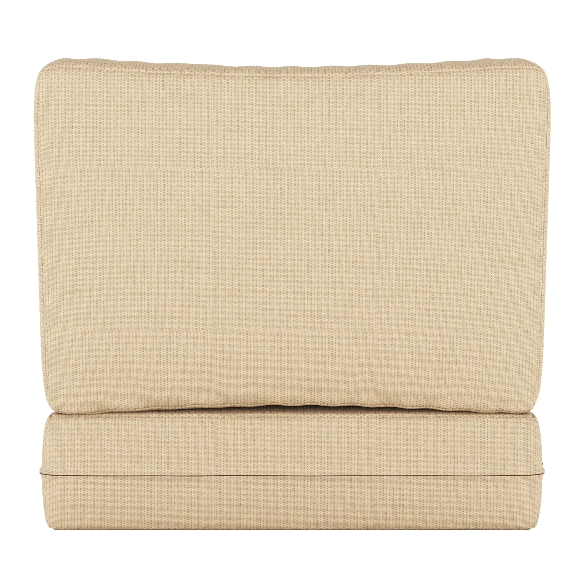 Outdoor Spectrum Sand Tan Beige Seat/Back Lounge Chair Cushion Covers - Image 5