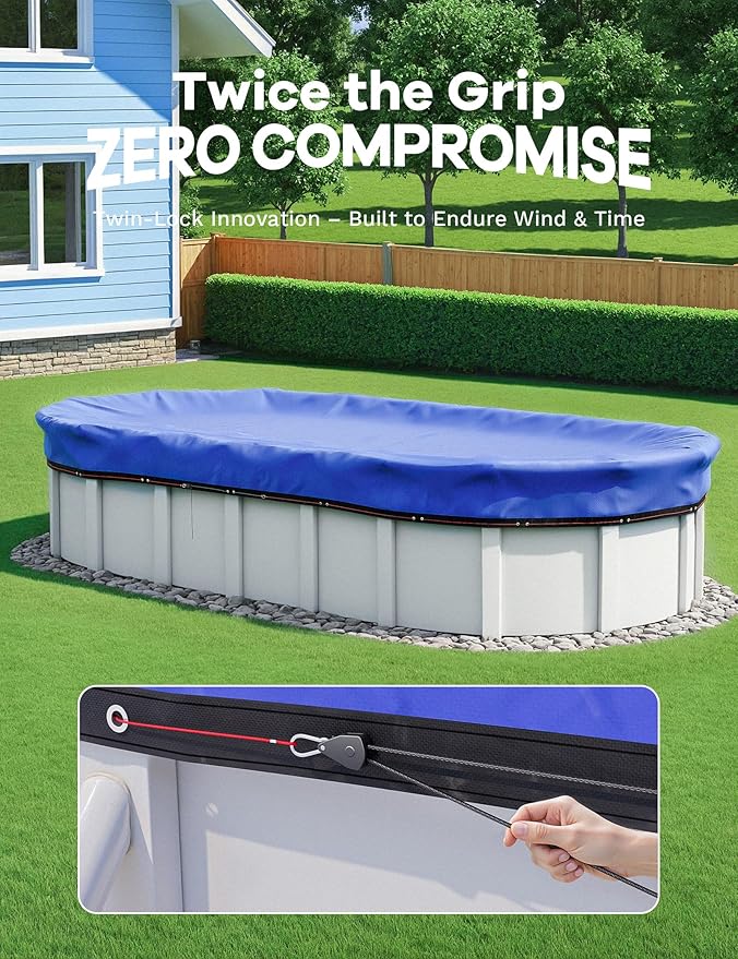 Oval Pool Cover - Image 5