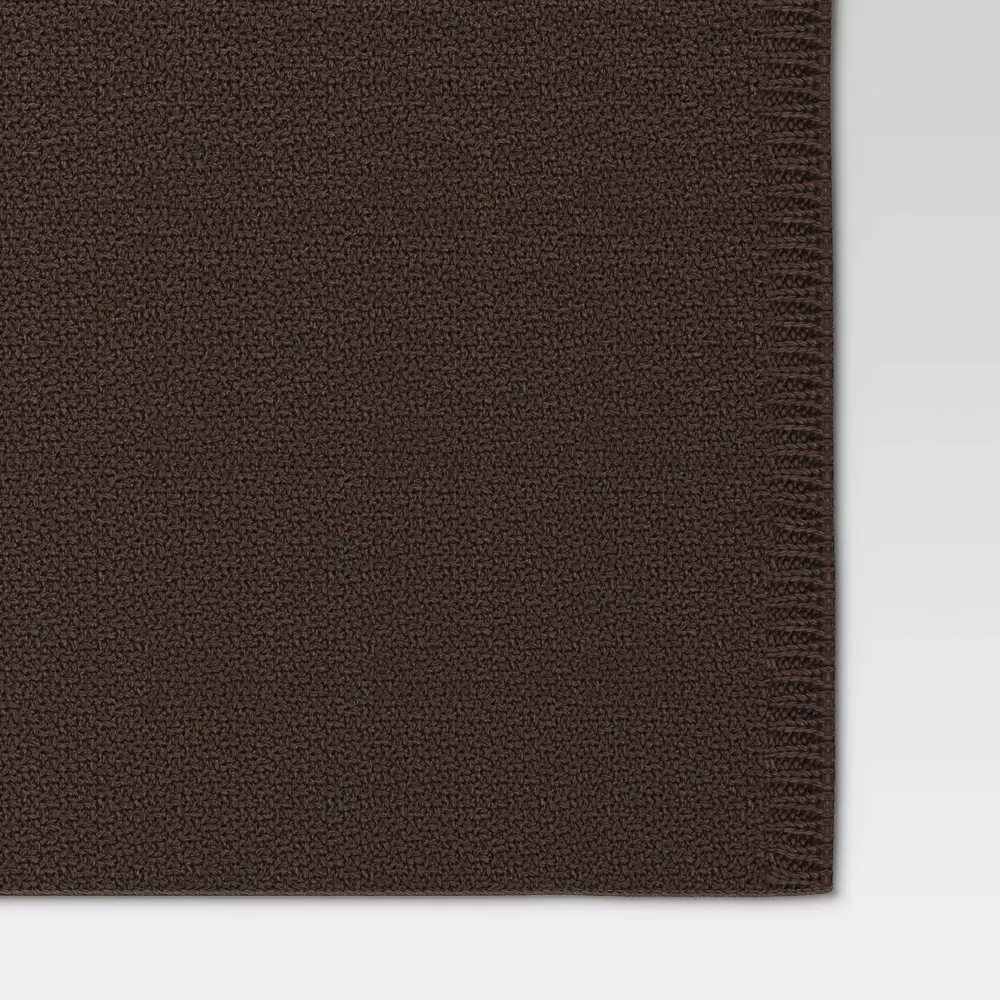 Oversized Recycled Knit Throw Blanket - Image 4