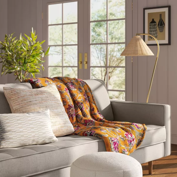 Oversized Square Woven Throw Pillow - Image 5