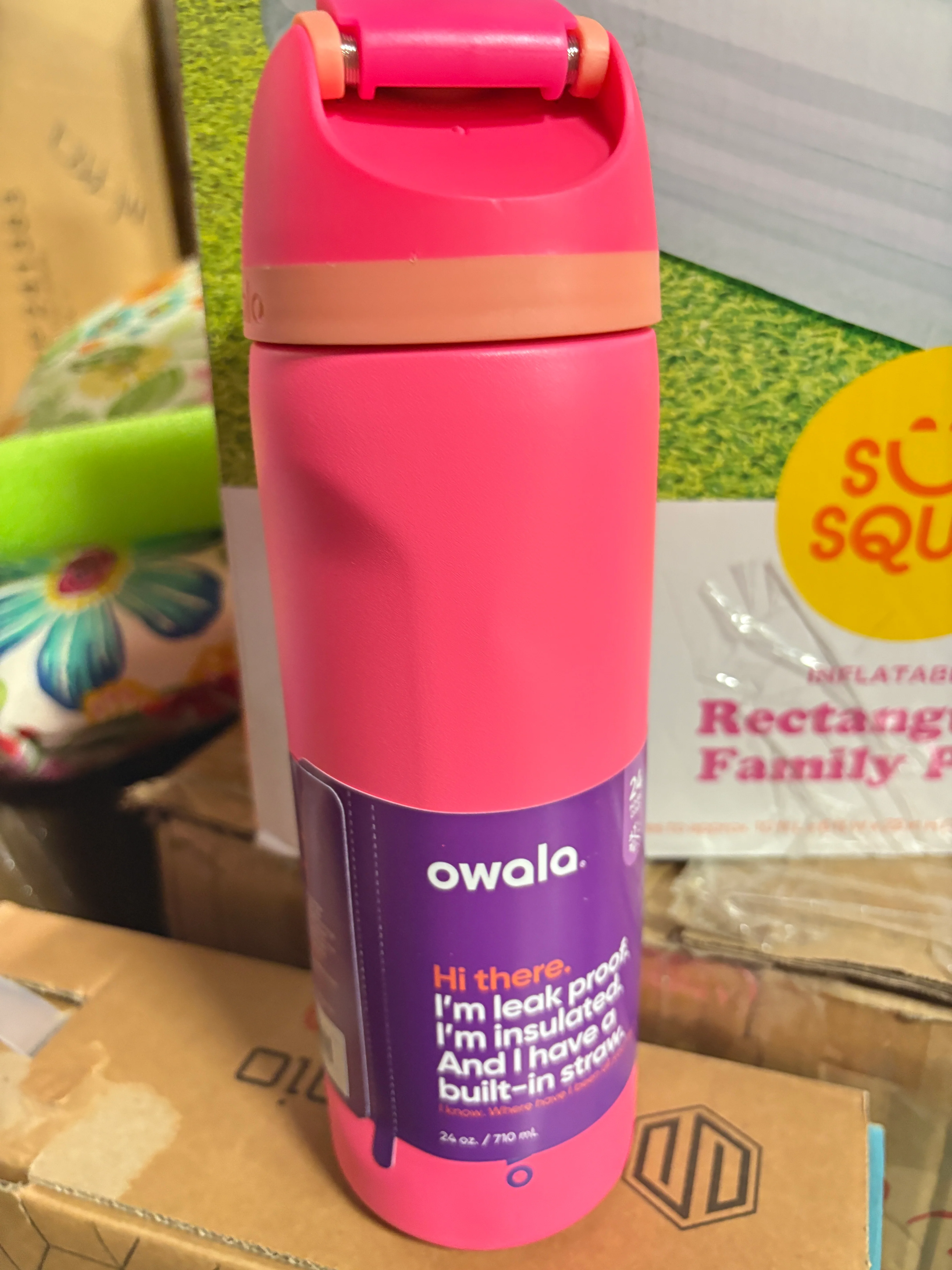 Owala 24oz FreeSip Stainless Steel Water Bottle SHOWROOM ITEM - Image 2