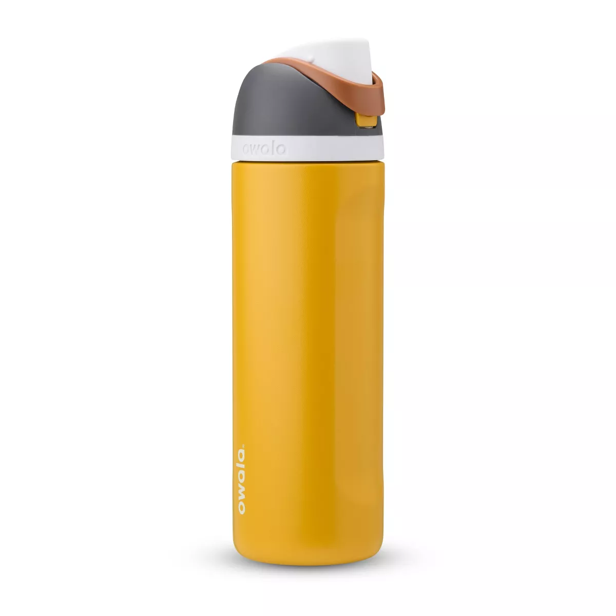 Owala 24oz FreeSip Stainless Steel Water Bottle - Yellow SHOWROOM ITEM