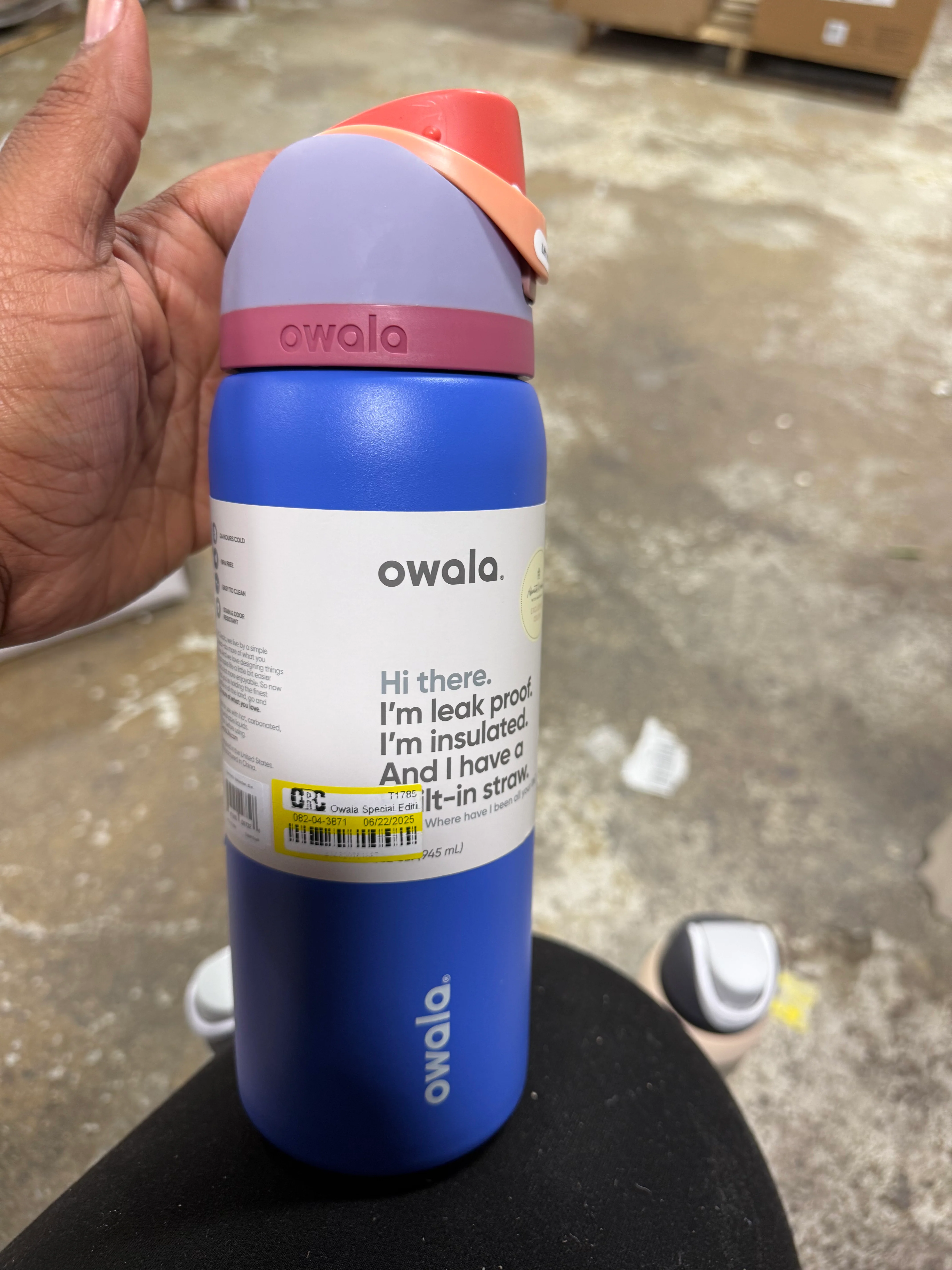 Owala Special Edition 32oz Stainless Steel Insulated FreeSip Water Bottle - Hearth & Hand™ with Magnolia SHOWROOM ITEM - Image 2