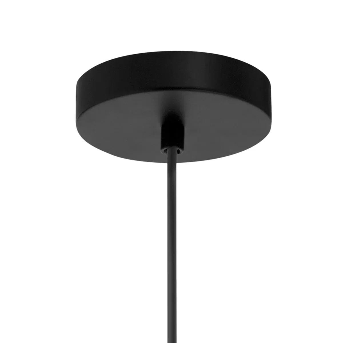 Oxendine 1 - Light Black Woven Metal Shade Pendant - Image 2