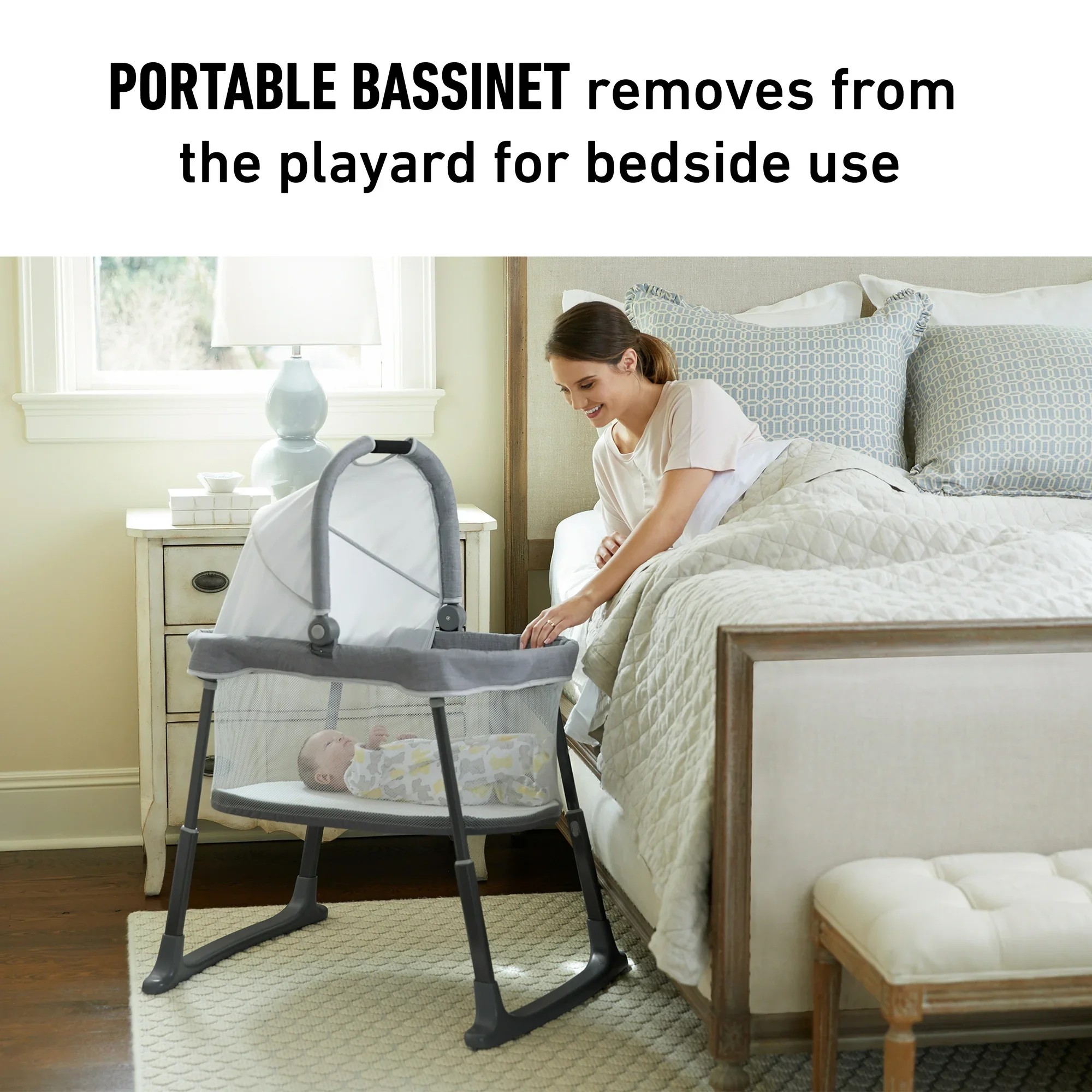Pack 'n Play Day2Dream Travel Bassinet Playard, London - Image 2