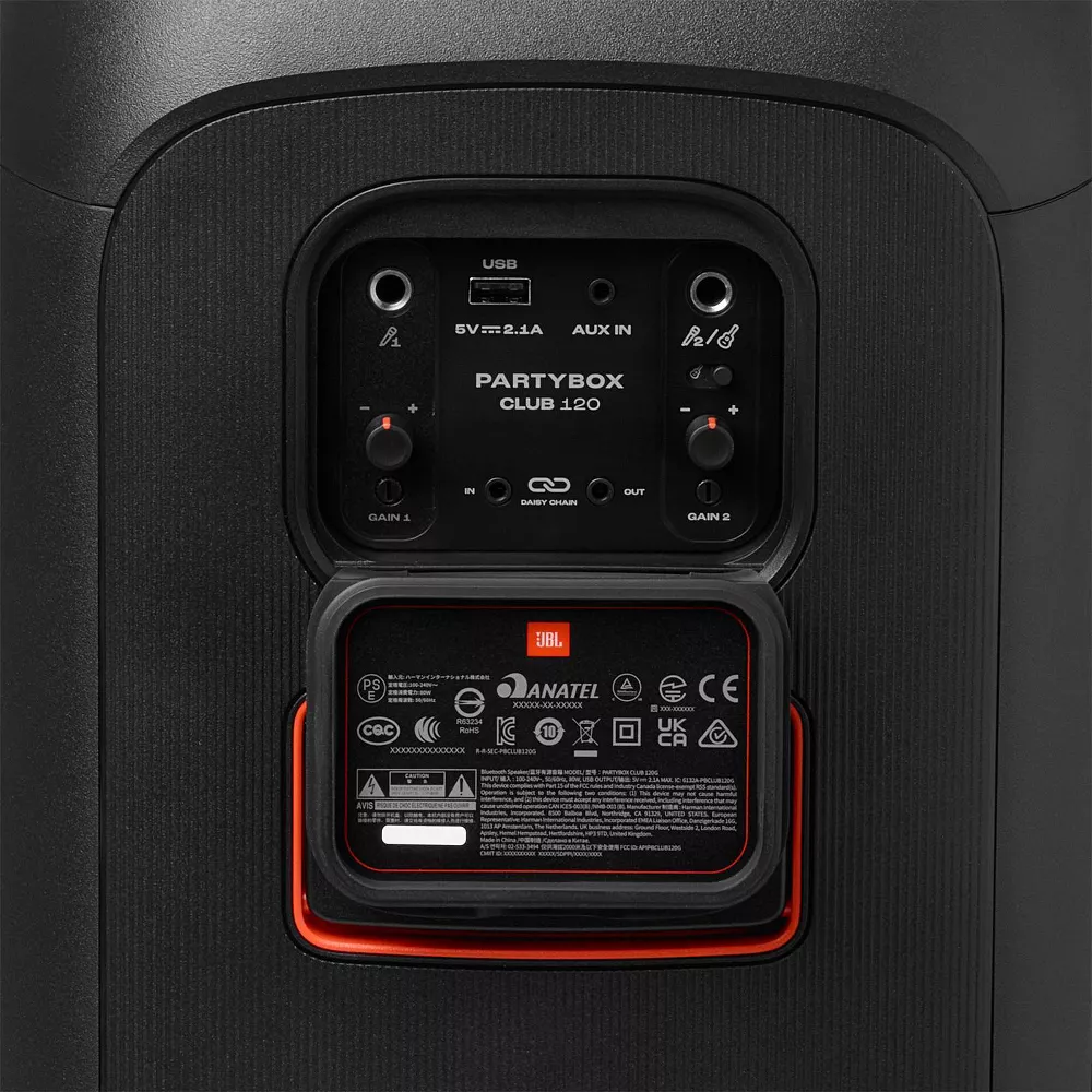 JBL PartyBox Club 120 Bluetooth Wireless Speaker - Black - Image 2