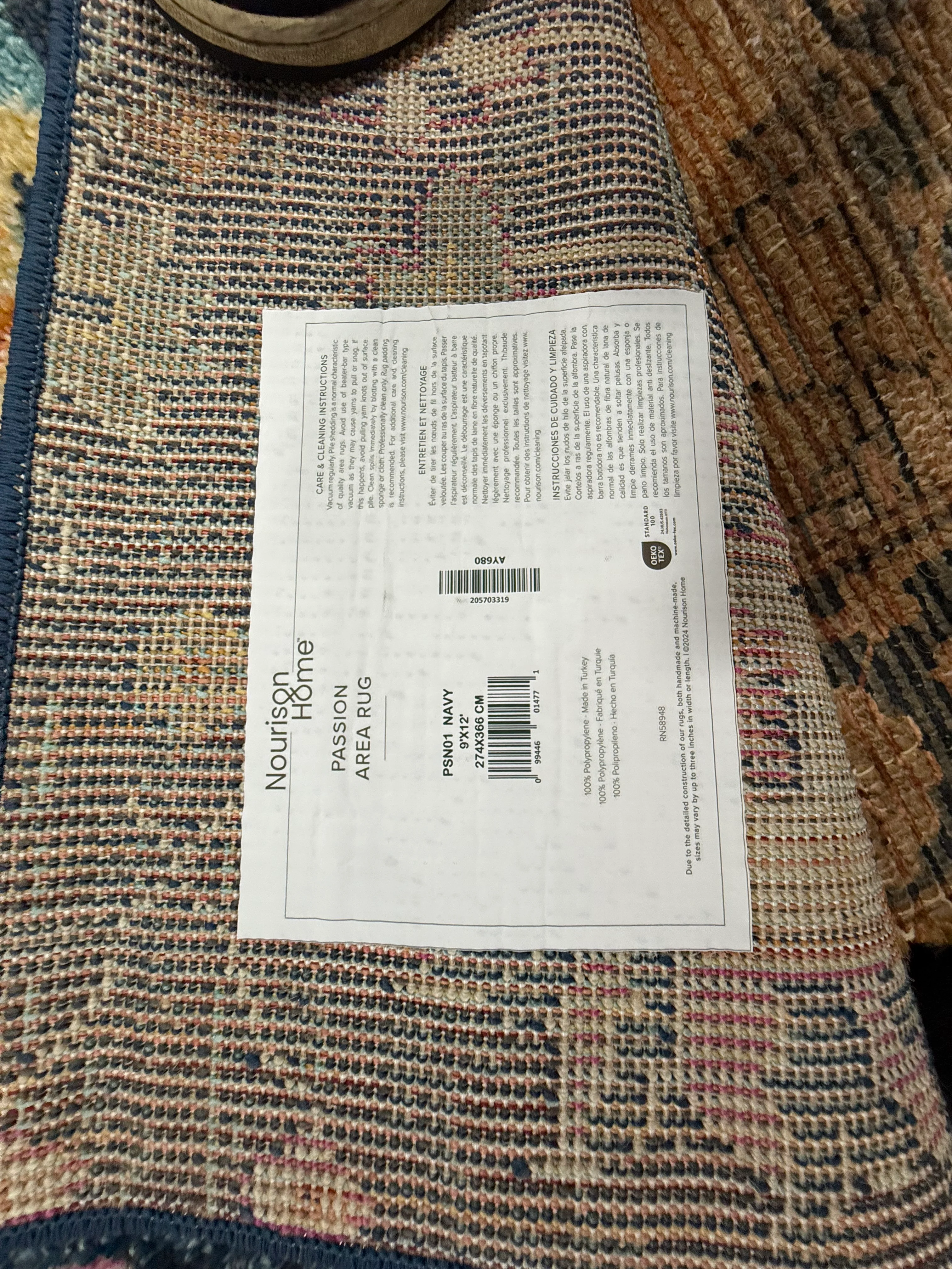 Passion area rug 9'x12' - Image 6