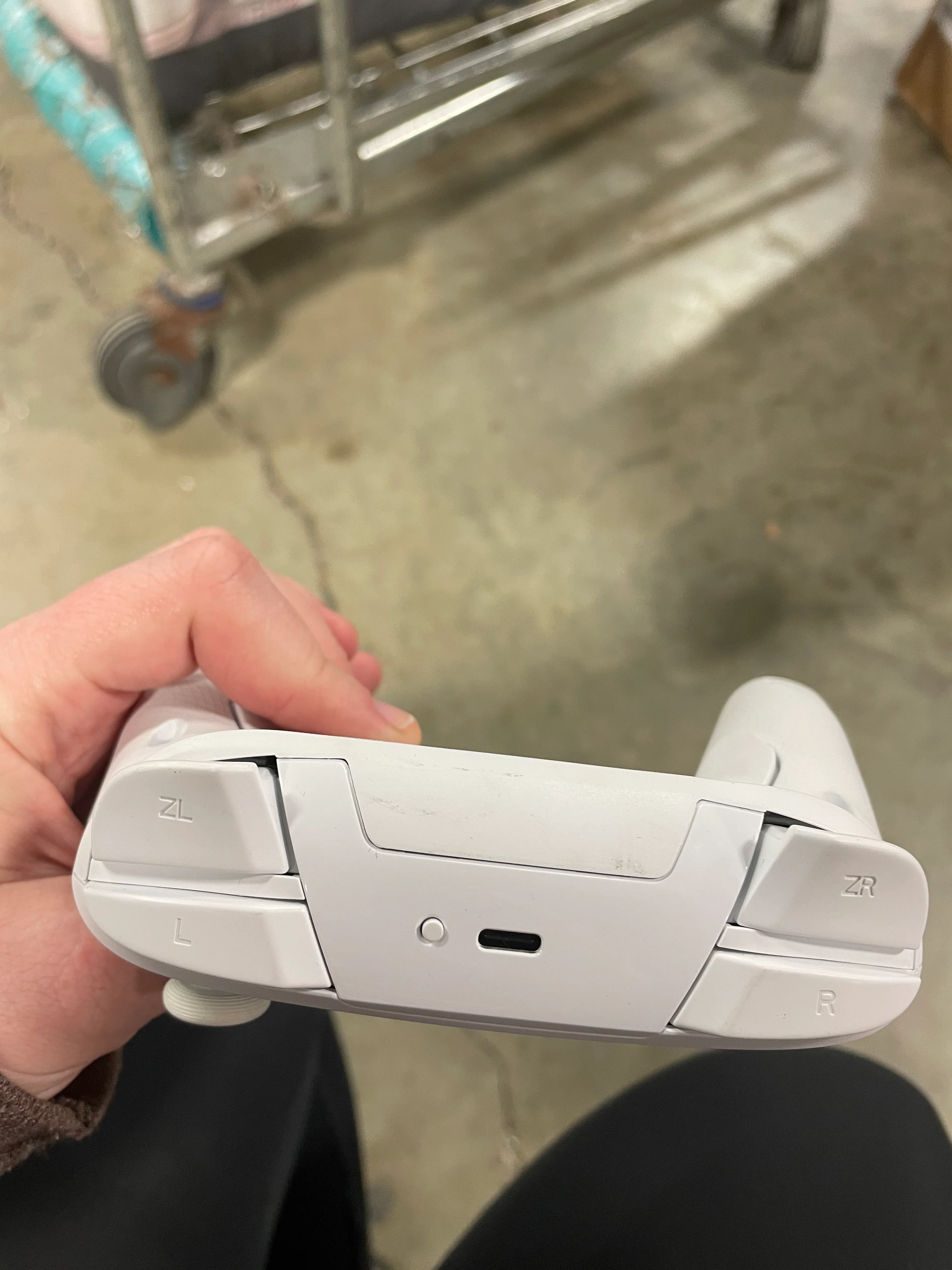 PDP Afterglow Wave Wireless Nintendo Switch Pro Controller with Motion Controls, White - Image 4