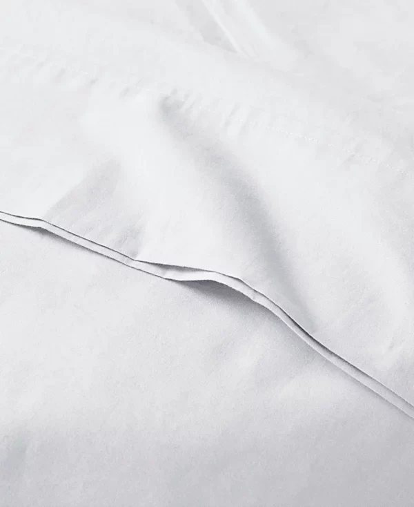 Peached Cotton Percale 3-Pc. Sheet Set, Twin - Image 4