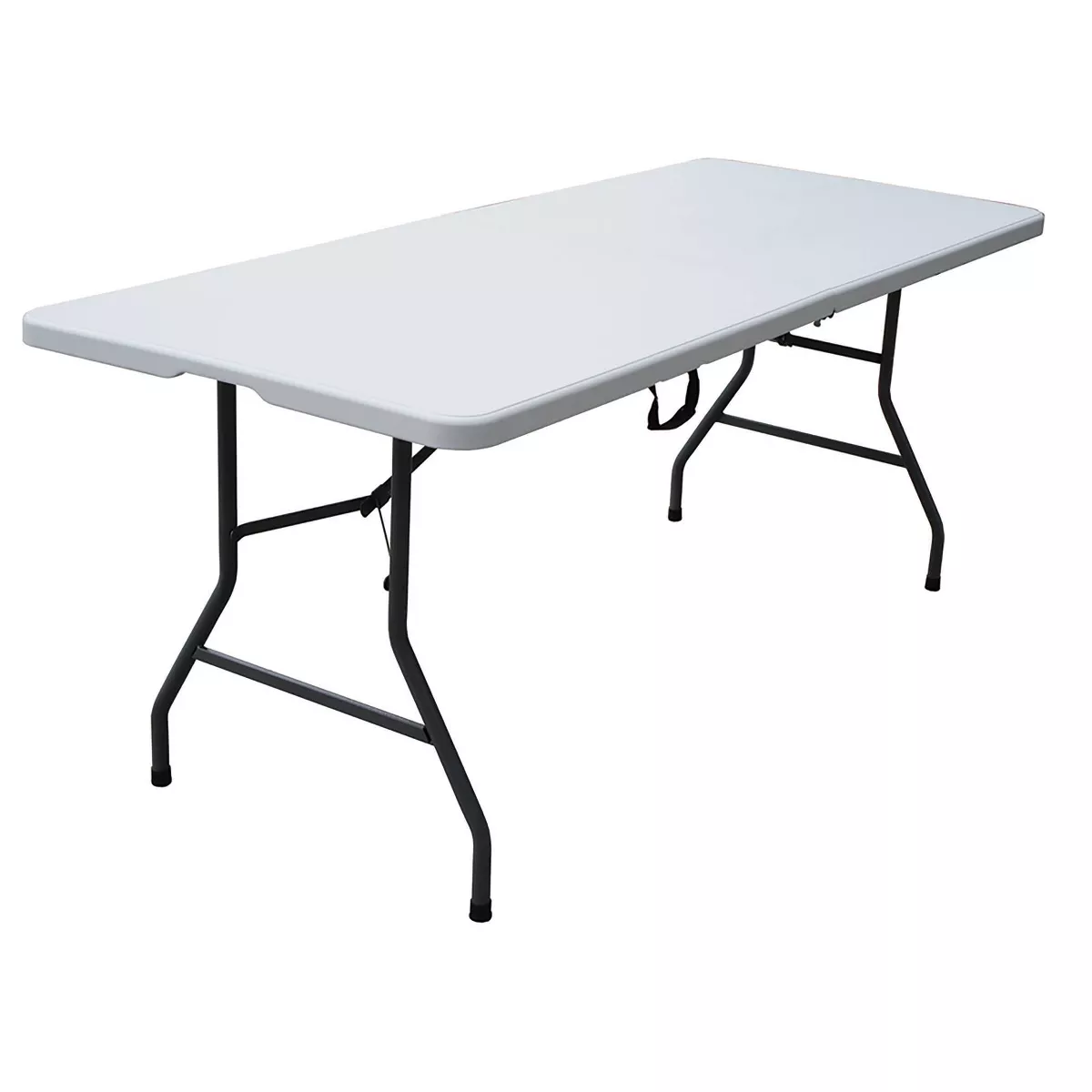 Peakform 6' Folding Banquet Table Off White - Image 2