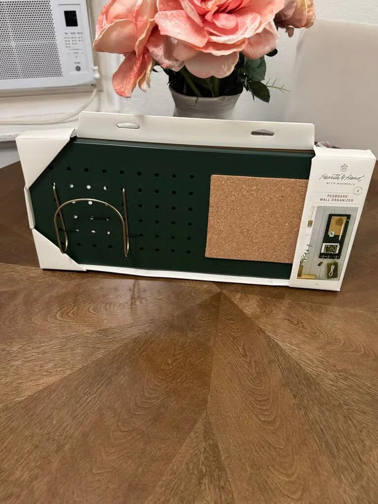 Pegboard Wall Organizer