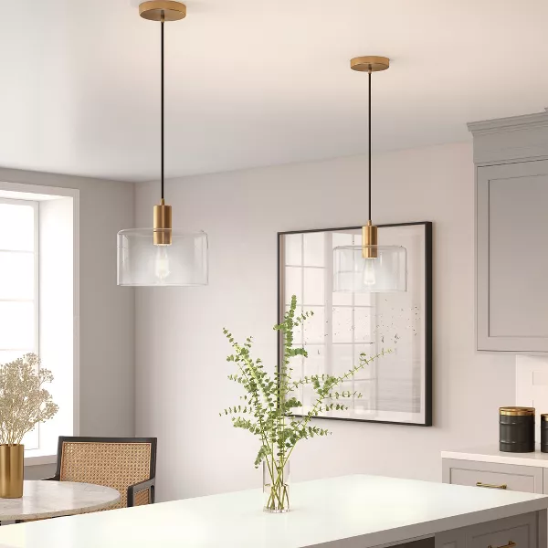 Pendant with Glass Shade - Image 4