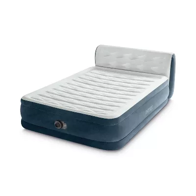 *Pillow Top Air Mattress with Electric Pump and Headboard - Queen Size - Image 3