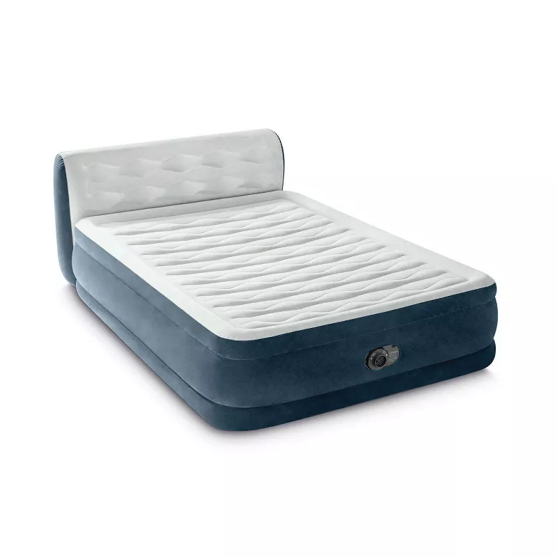 Pillow Top Air Mattress with Electric Pump and Headboard - Queen - Image 4