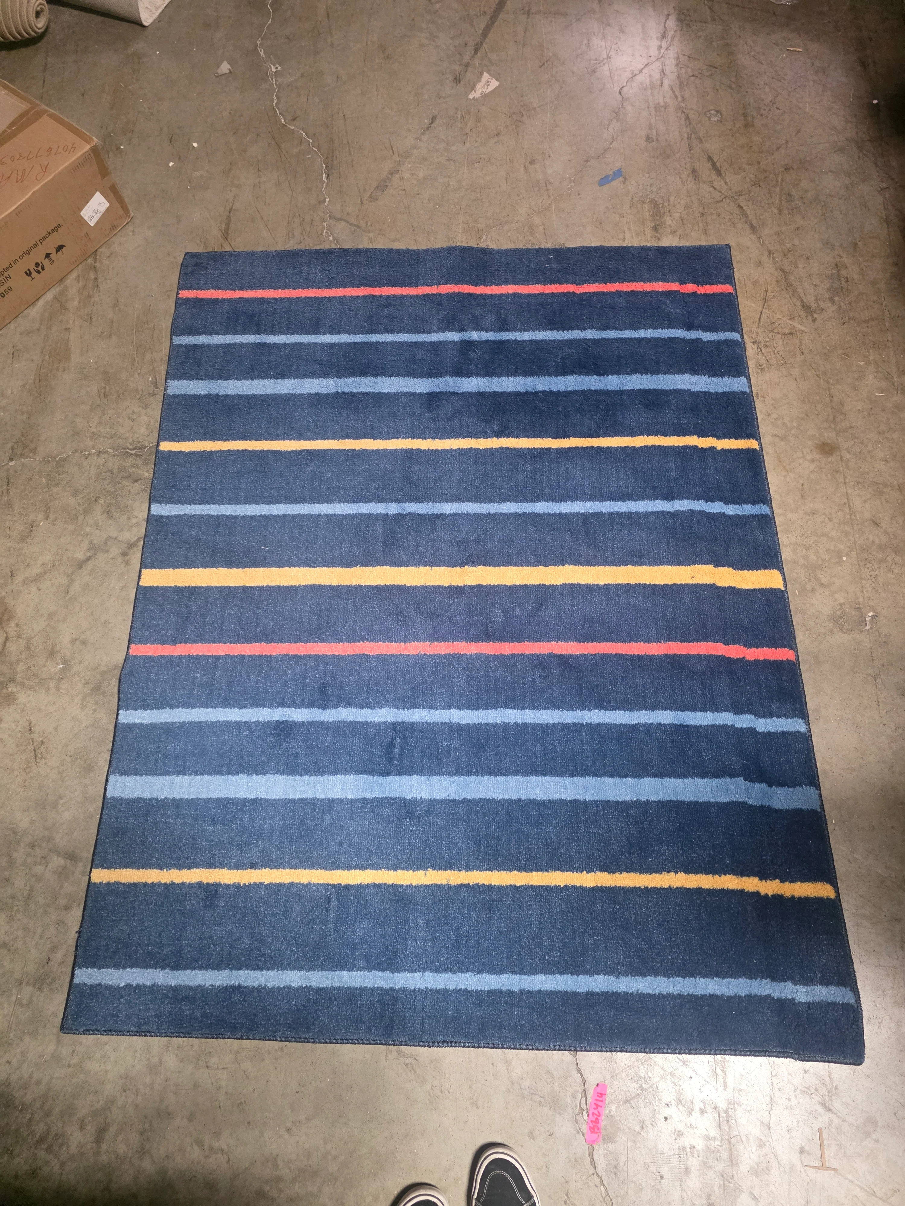 Pillowfort Striped Kids' Rug -4'x5'6" - Image 5