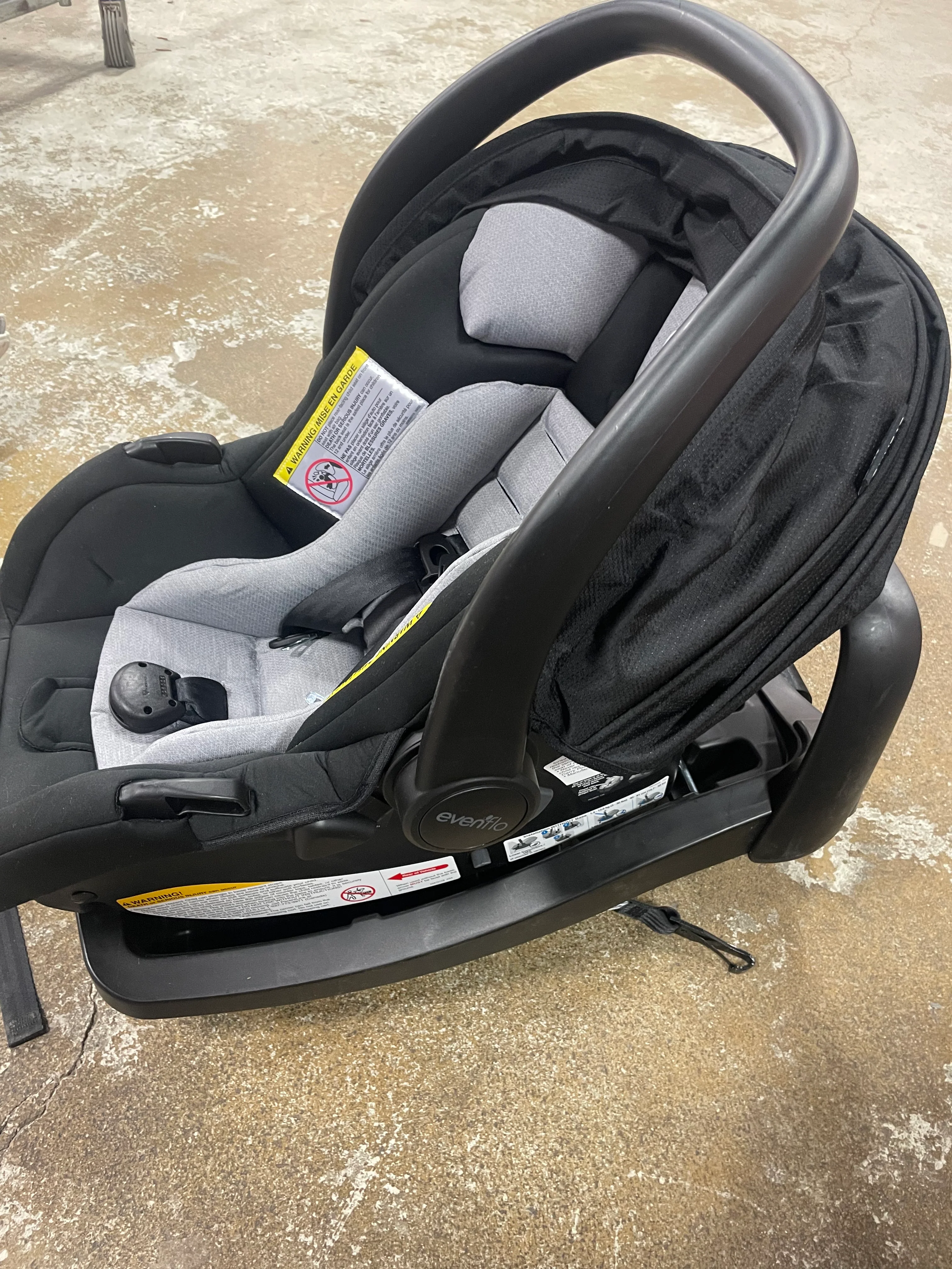 CAR SEAT & BASE ONLY - Oxford Black - Image 5