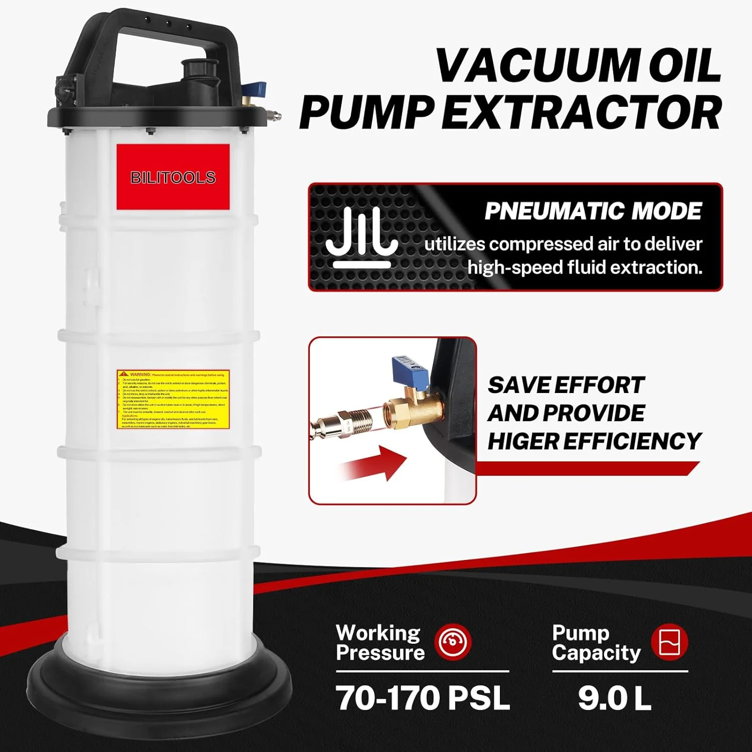 Pneumatic Oil Extractor Pump - Image 4