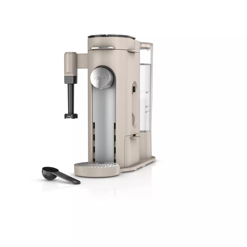 Pods & Grounds Specialty Single-Serve Hot & Iced Coffee Maker Stone
