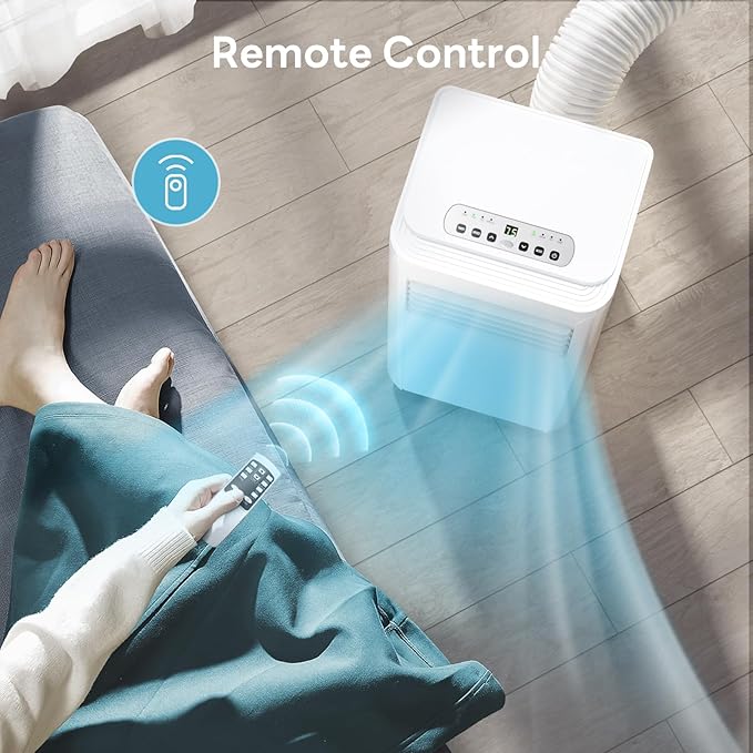 Portable Air Conditioners, White - Image 4