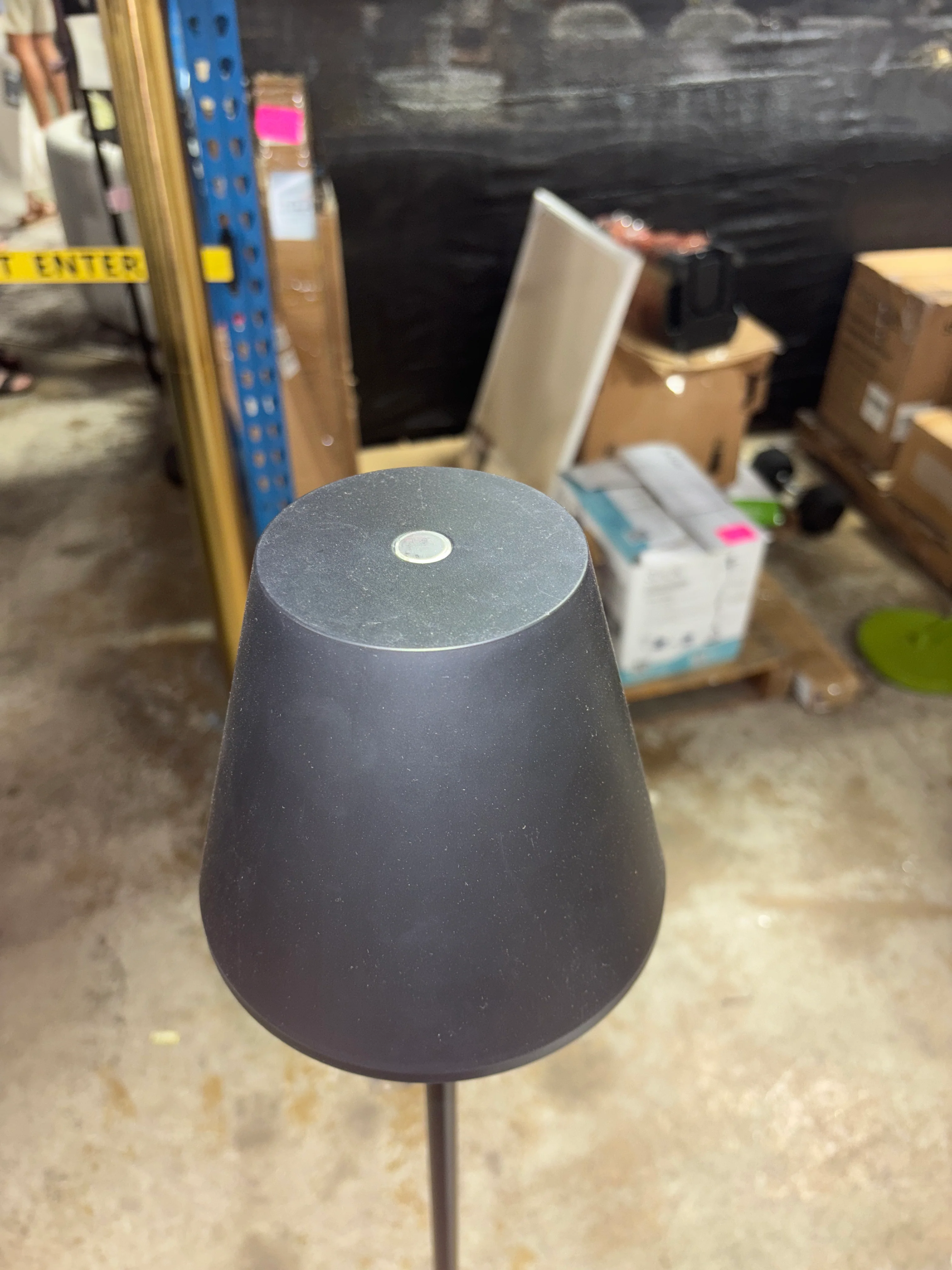 Portable Floor Lamp Black SHOWROOM ITEM - Image 3