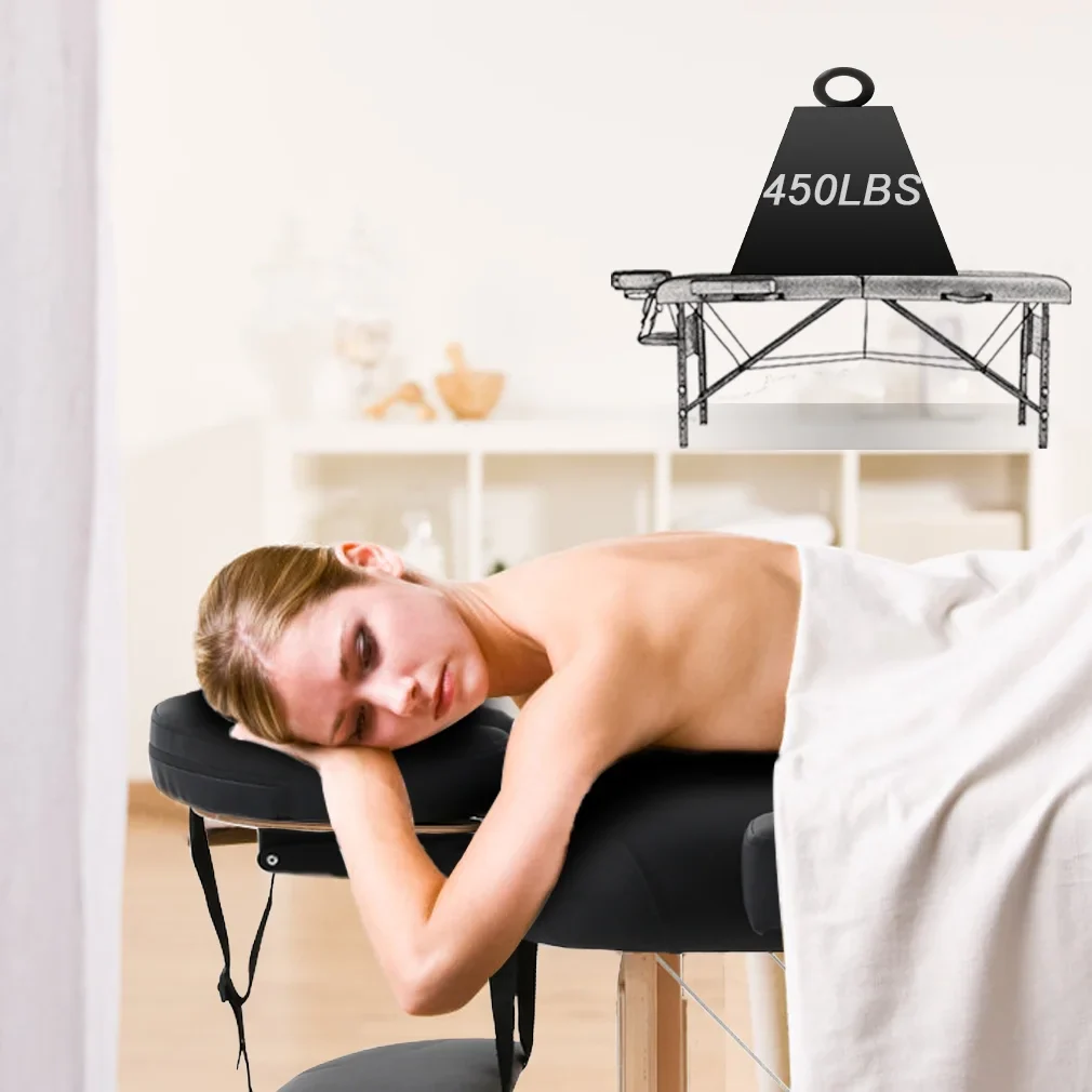 Portable Folding Massage Table W/ Carry Case Table - Image 3