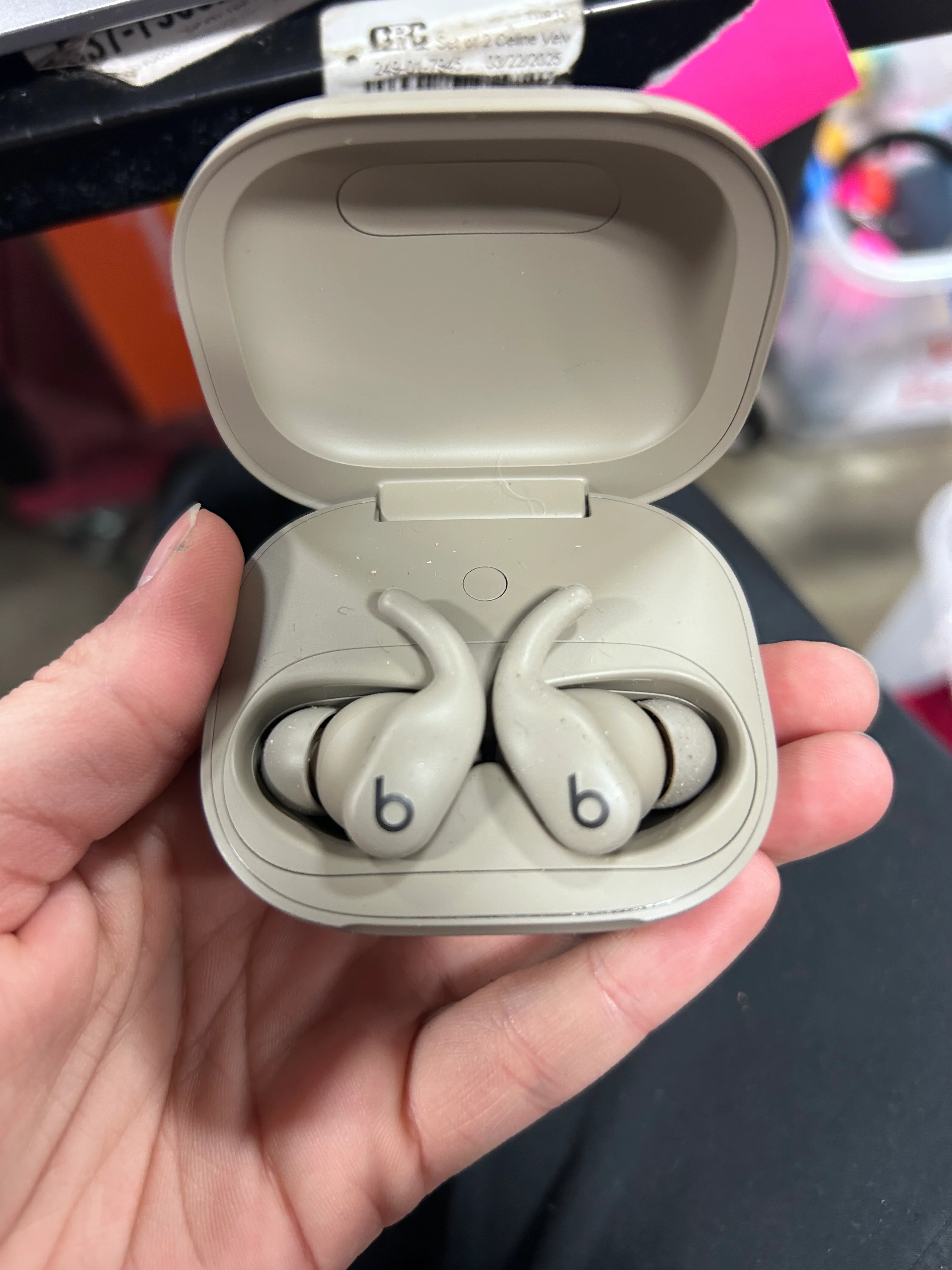 Powerbeats Fit Wireless Earbuds - Gravel Gray - Image 5