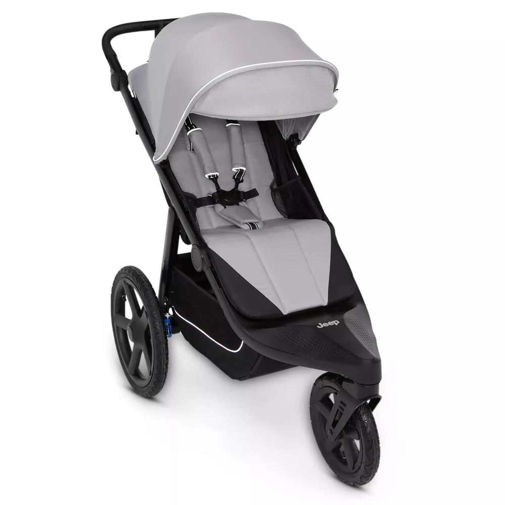 PowerGlyde Pro Jogging Stroller by Delta Children - Soft Gray - Image 2
