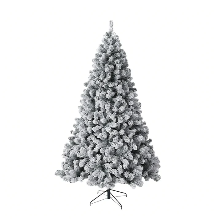 Pre-Lit Flocked Christmas Tree