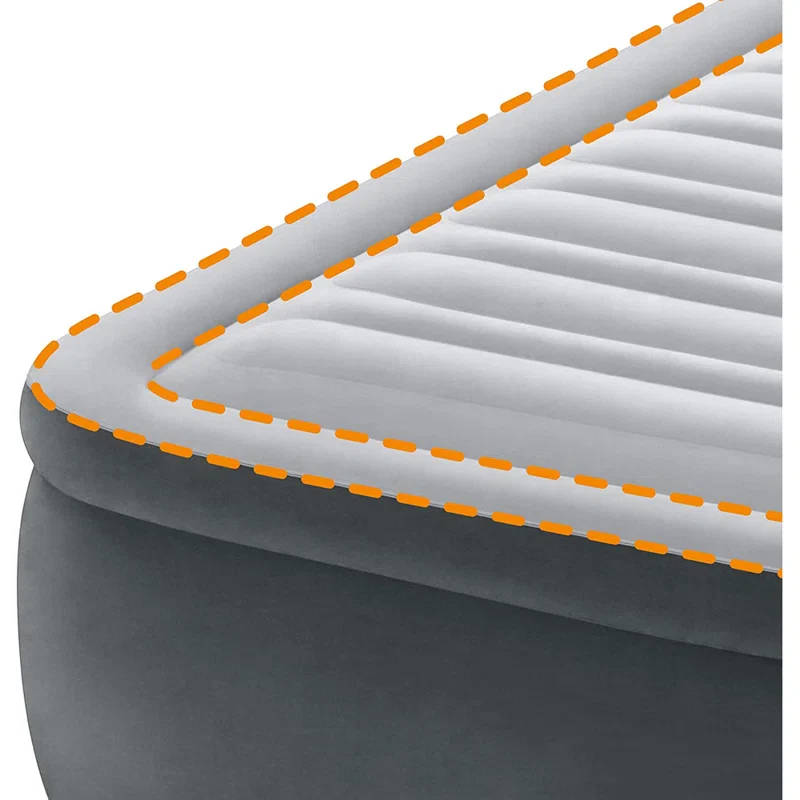 PremAire Elevated Airbed - Full - Gray - Image 5