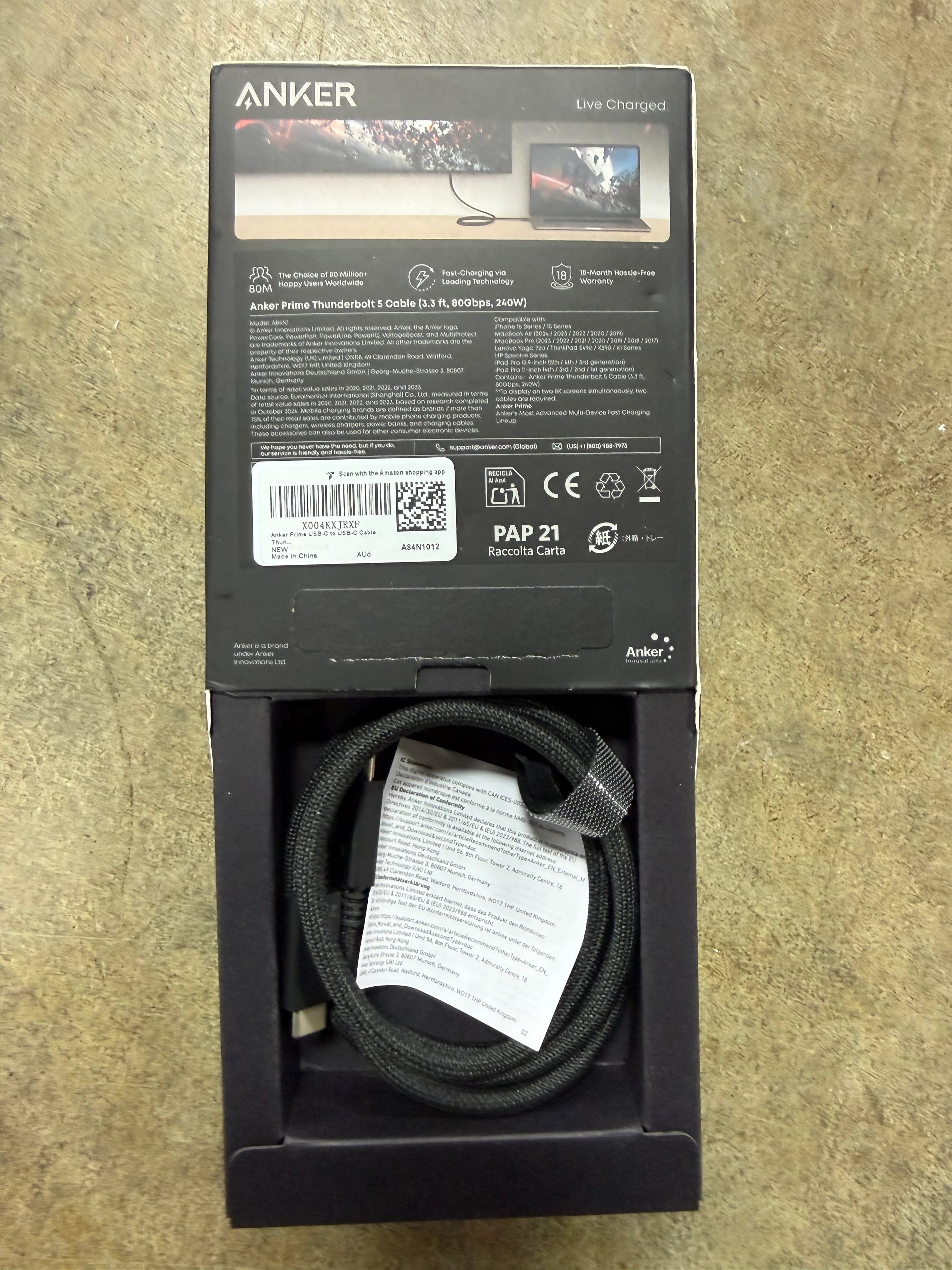 Prime Thunderbolt 5 Cable - Image 7