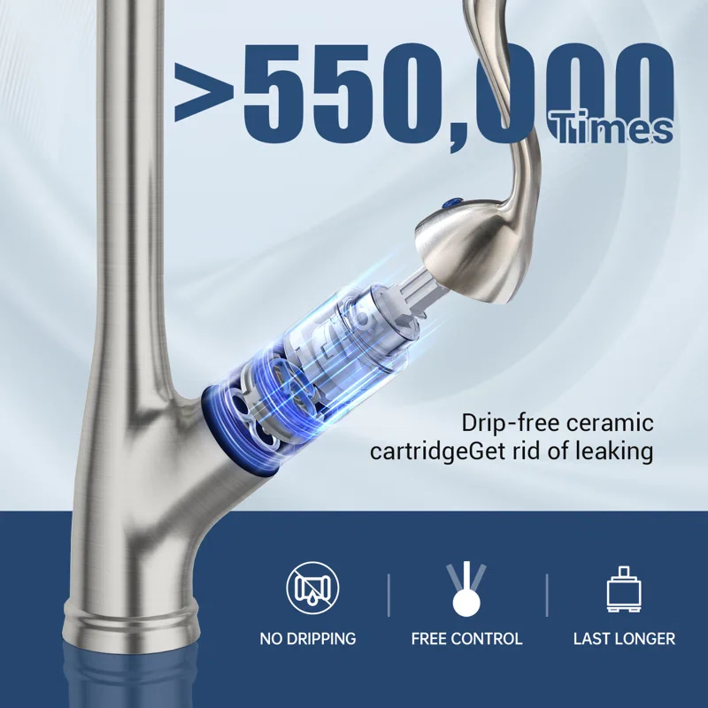 Pull Down Kitchen Faucet - Image 5