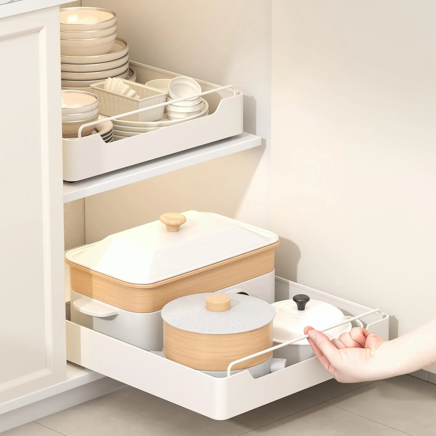Pull Out Drawers Sliding Cabinet Organizer 1 Pack - Image 4