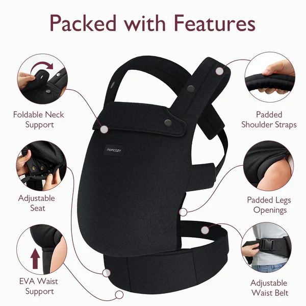 PureHug Baby Carrier - Ergonomic Cozy & Lightweight - Image 2