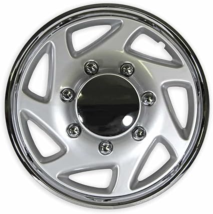 Push-on Silver w/Chrome Hubcaps - Image 5