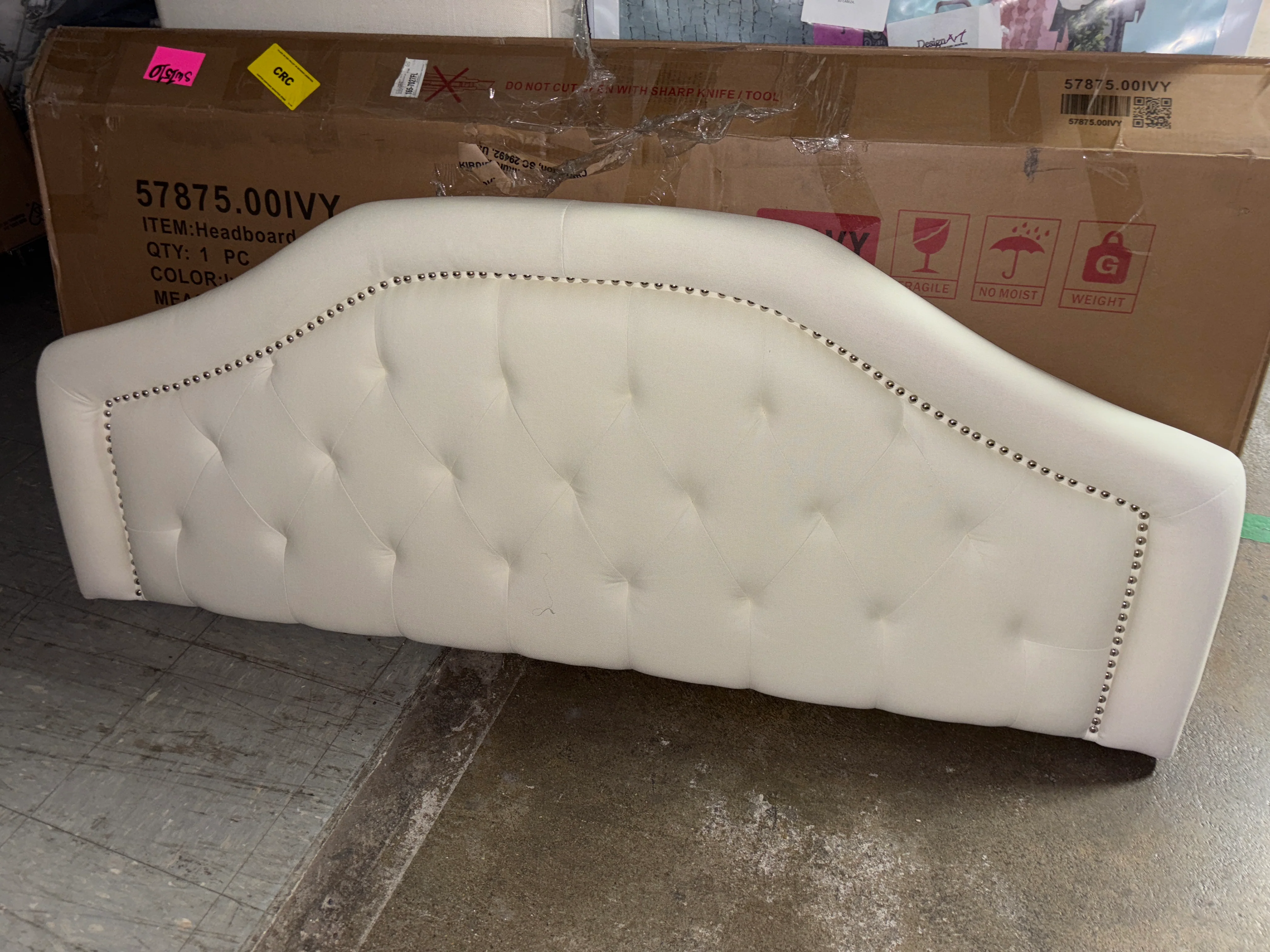 Putnee Adjustable Full/Queen Headboard SHOWROOM ITEM - Image 2