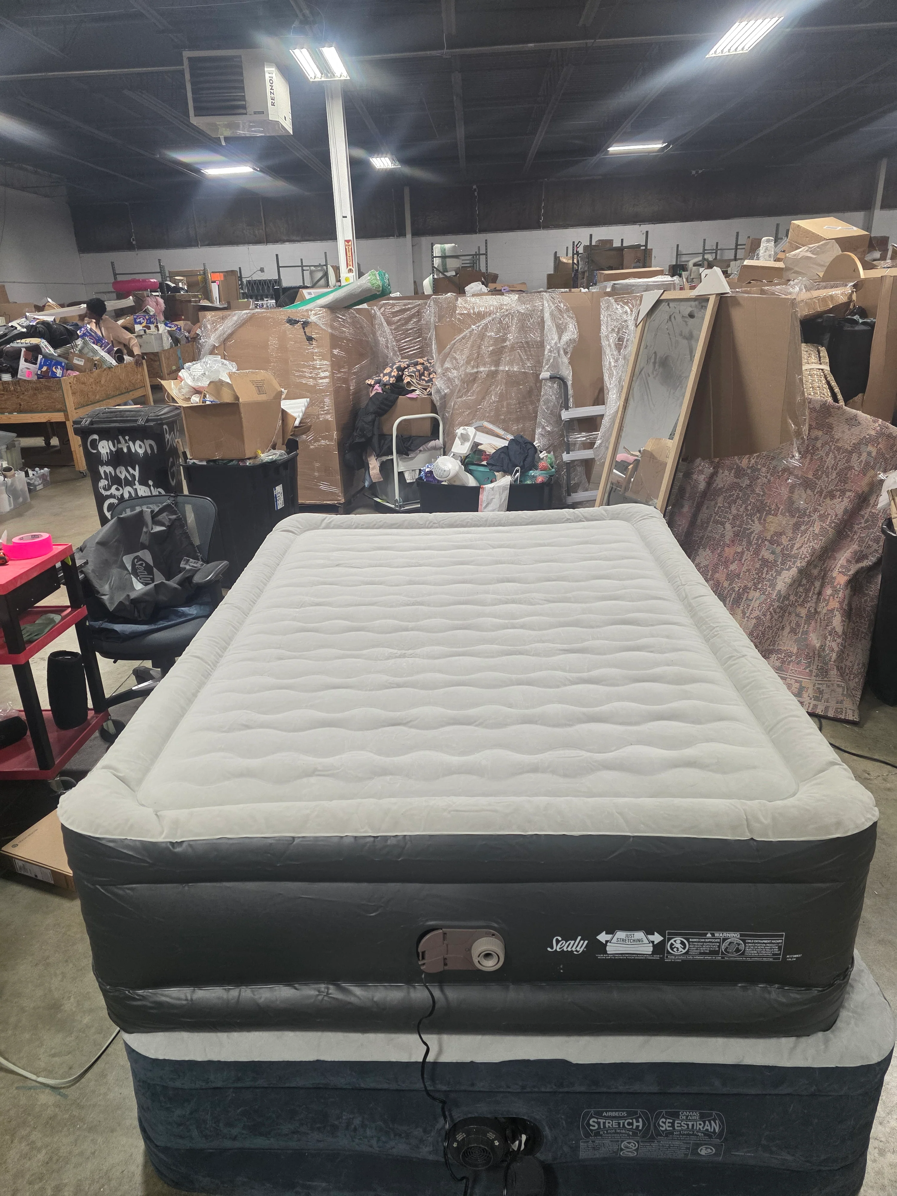 PVC Queen Air Mattress Queen - Image 6