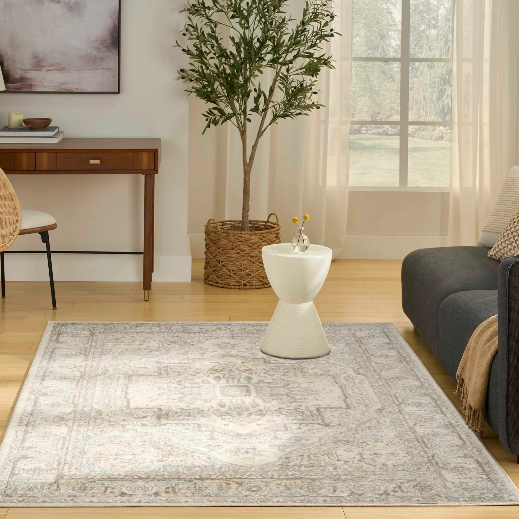 Quarry Beige Area Rug, - Image 3