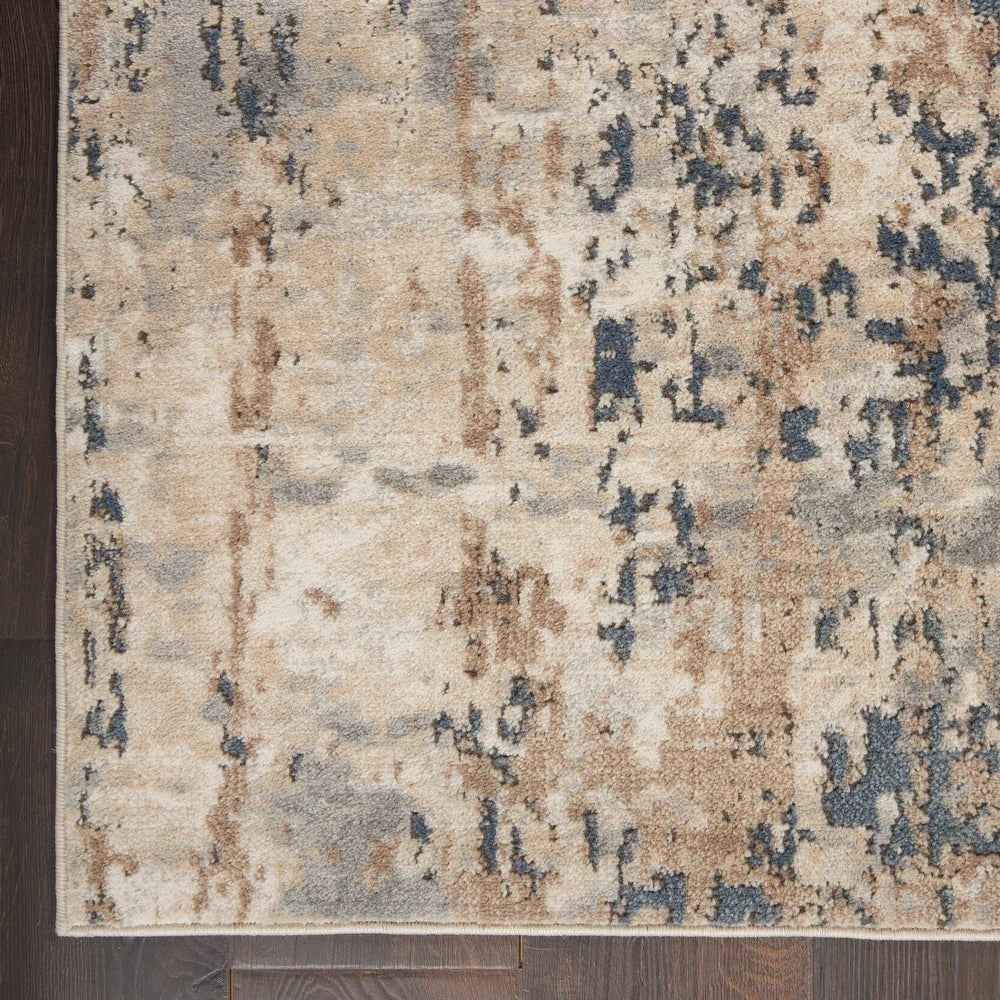 Quarry Indoor only Abstract Area Rug - 2' 2" x 3' 9" - Beige/Gray - Image 4