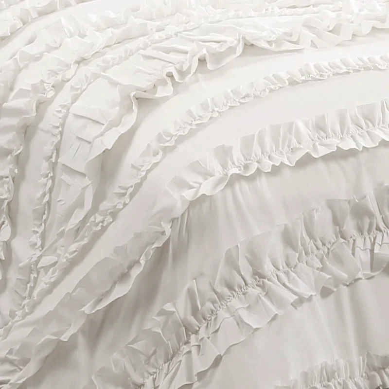 Belle Microfiber Traditional Comforter Set Queen - Image 4