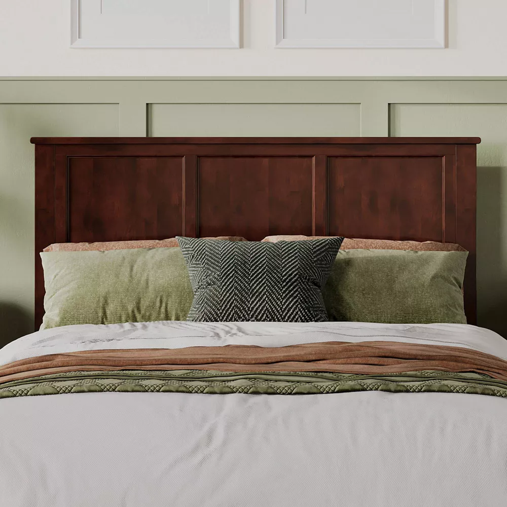 Madison Headboard Walnut Queen - Image 3