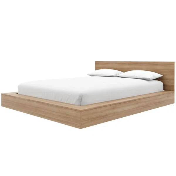 Makoa Low Platform Bed Set Queen - Image 2