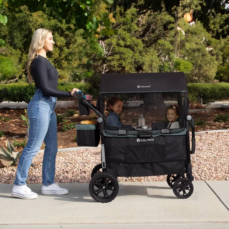 Quest PLUS 3-in-1 Stroller Wagon - Madrid Green - Image 2