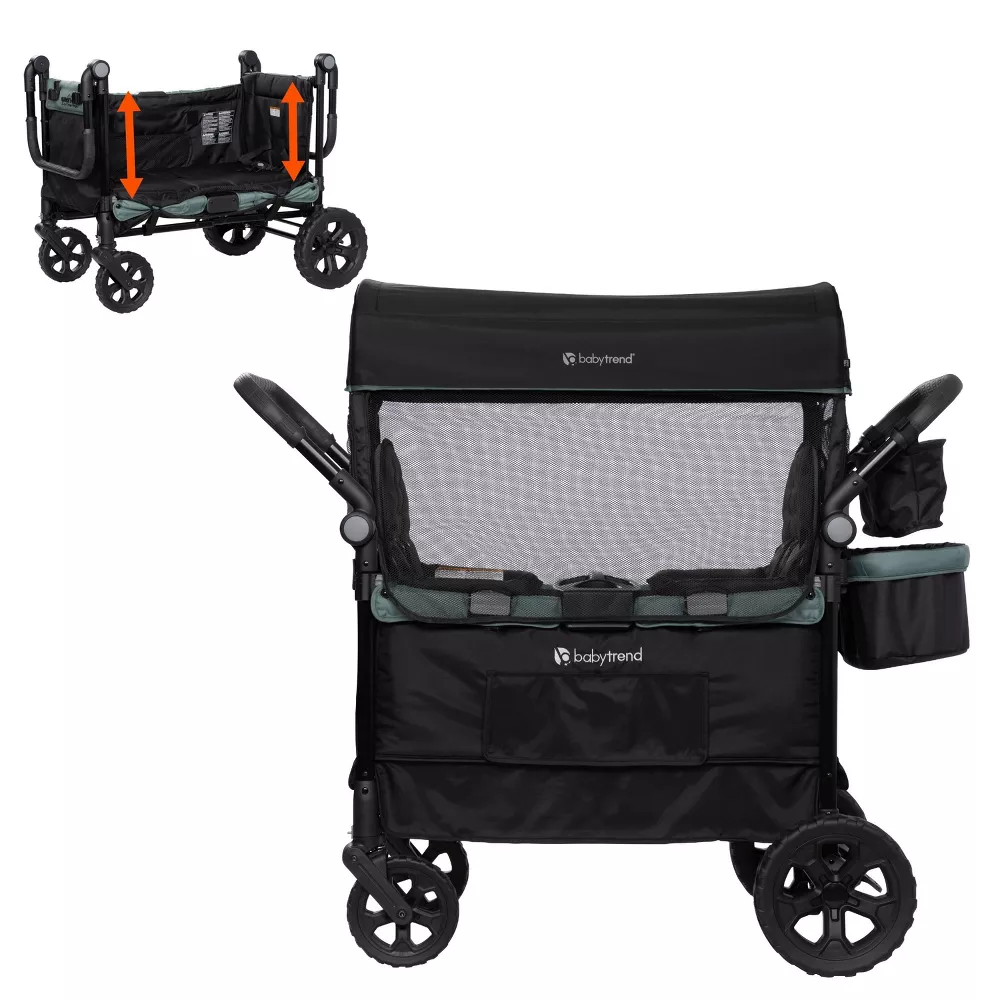 Quest Stroller WAGON ONLY - Madrid Green