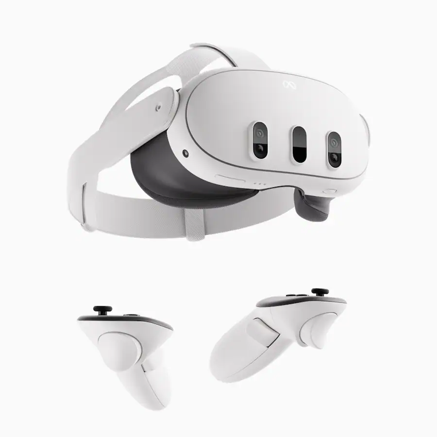 Meta Quest Virtual Reality Headset Without Wires