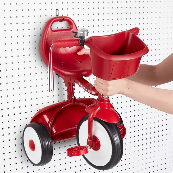 Fold 2 Go Trike with Bucket: Steel Frame, Plastic Pedals - Image 5